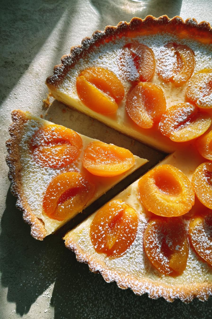 Aprikosen-Joghurt-Tarte - detail 1
