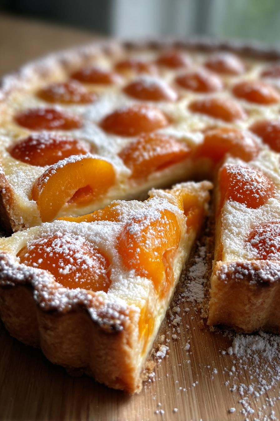 Sündhaft leckere Aprikosen-Joghurt-Tarte in 4 Schritten