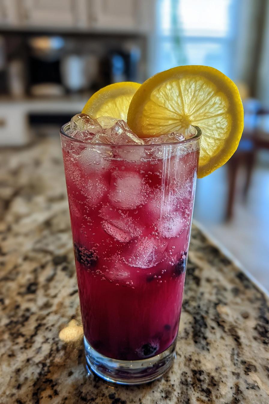 Blaubeer-Zitronen-Limonade - detail 1