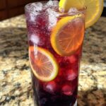 Blaubeer-Zitronen-Limonade