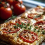 Blätterteig mit Tomaten