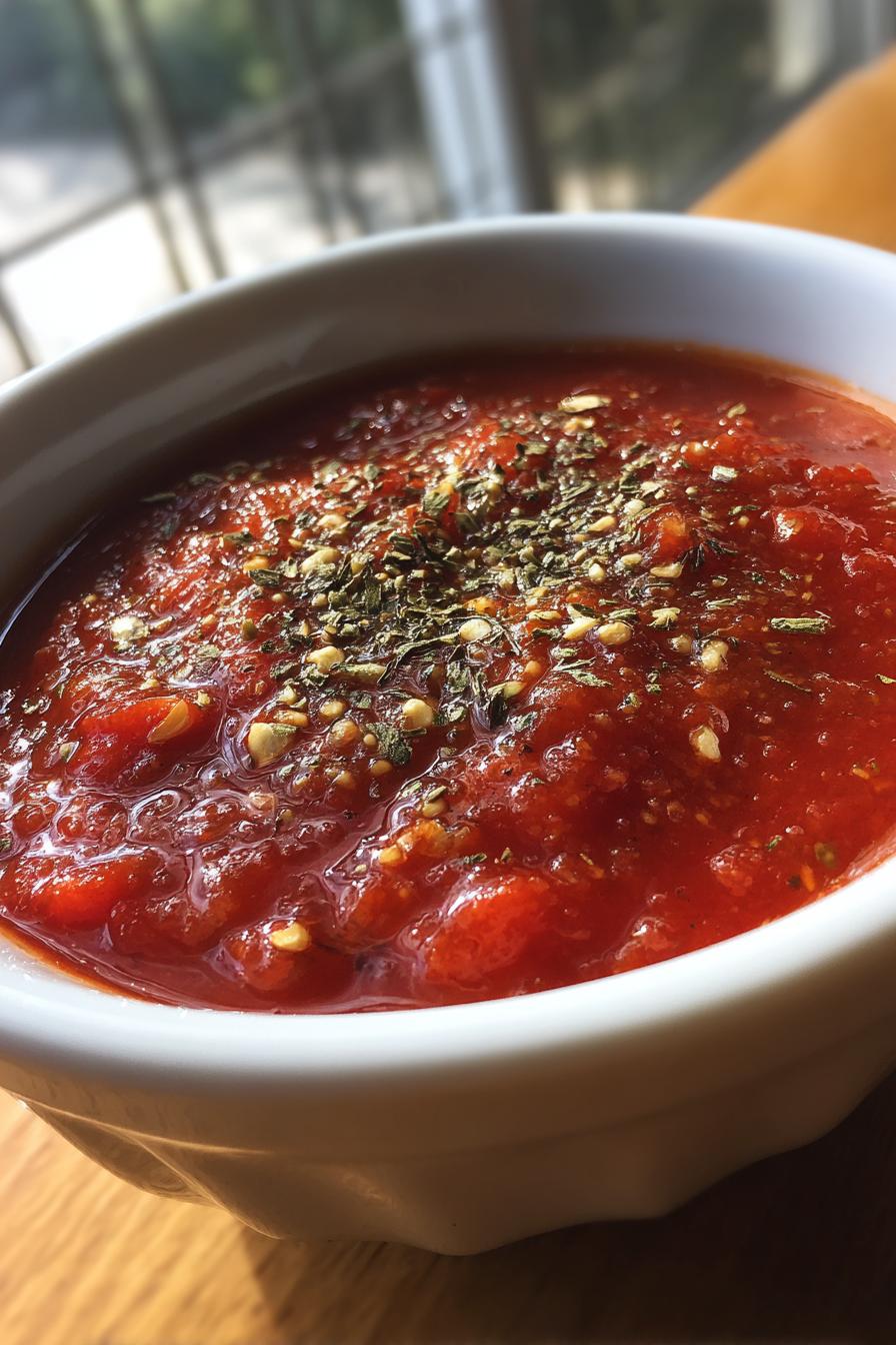 Omas geniale Einfache Tomatensauce – so köstlich!