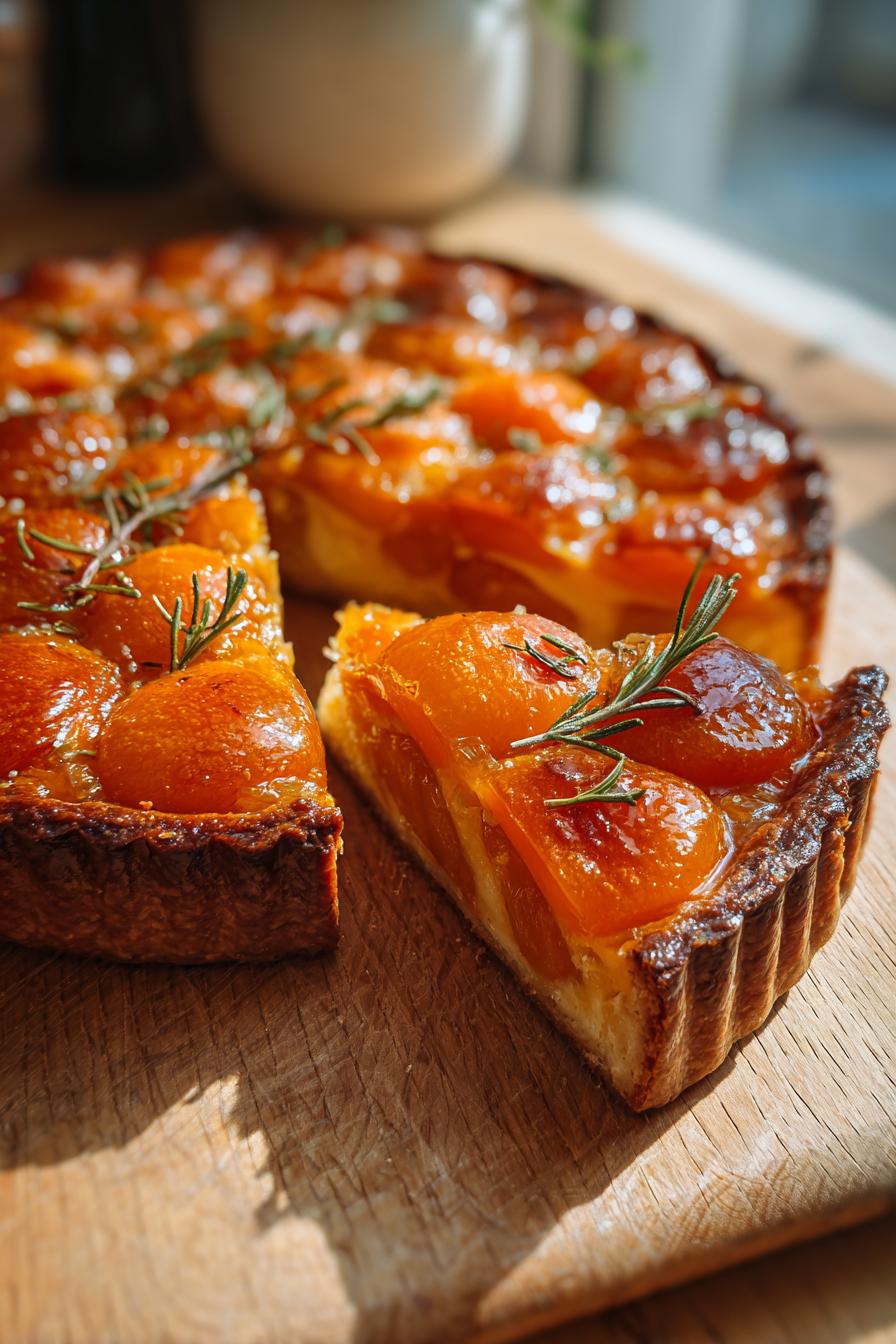 Vergiss nie: Französische Aprikosentarte – Rezept für Glück