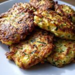 Knusprige Zucchini-Puffer