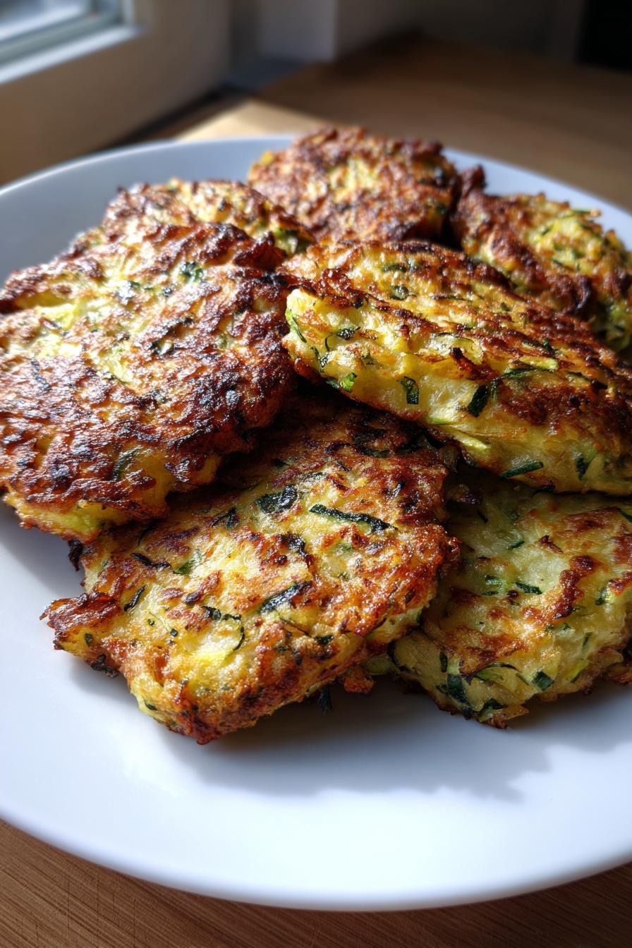 Knusprige Zucchini-Puffer: Oma’s geniales Rezept