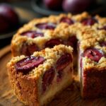 Leckerer Zwetschgenkuchen mit Streusel