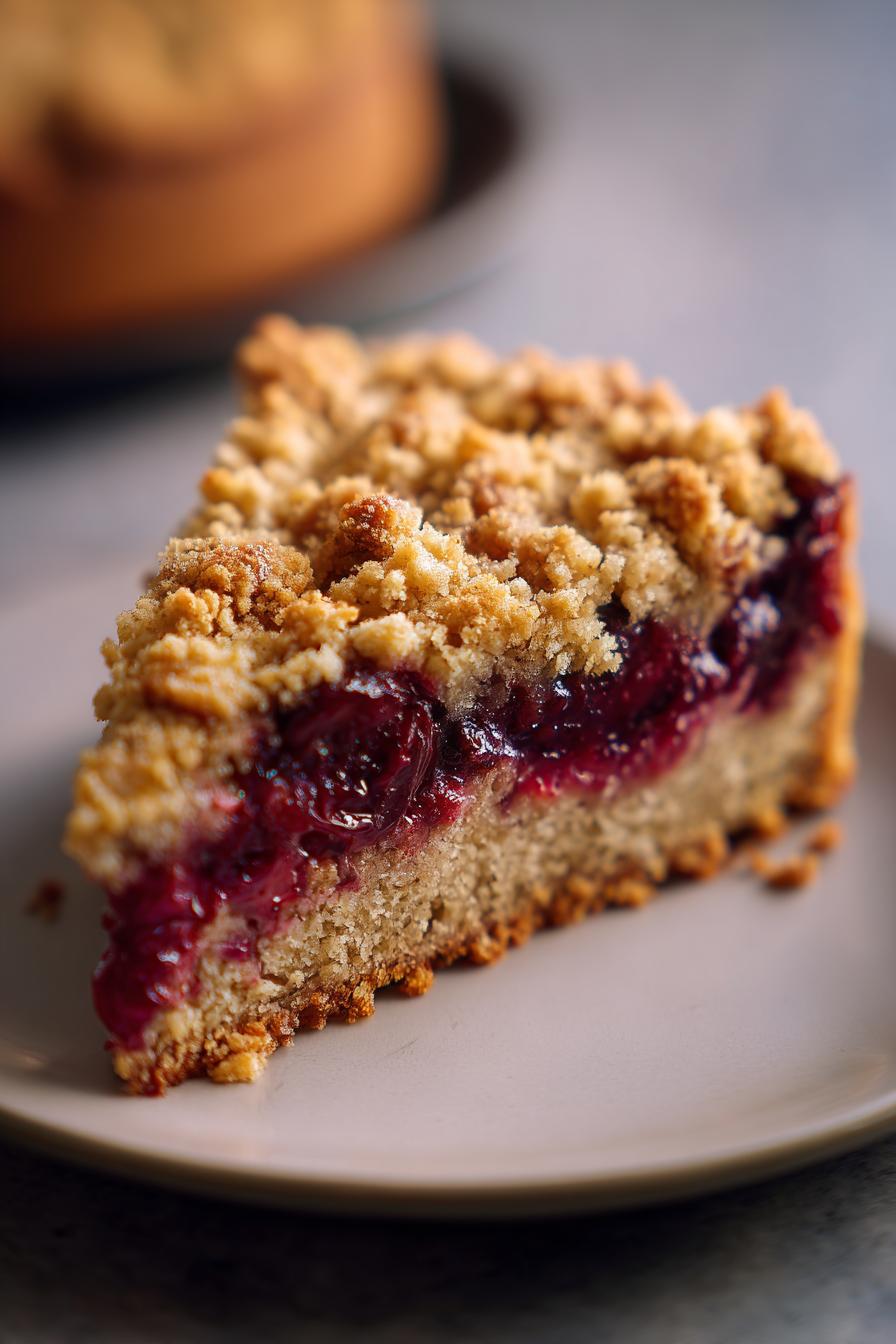 Leckerer Zwetschgenkuchen mit Streusel - detail 2