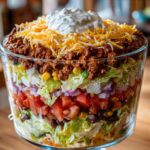 Mexikanischer Schichtsalat