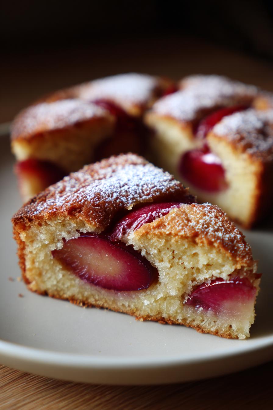 Schneller Pflaumenkuchen - detail 2