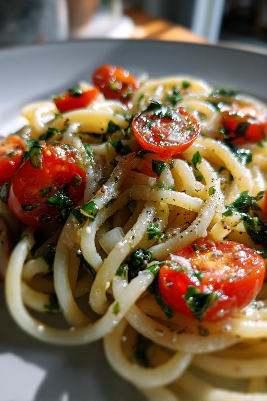 Tomaten-Basilikum Pasta leicht gemacht - detail 2