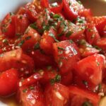 Zesty Marinated Tomatoes Bursting with Freshness