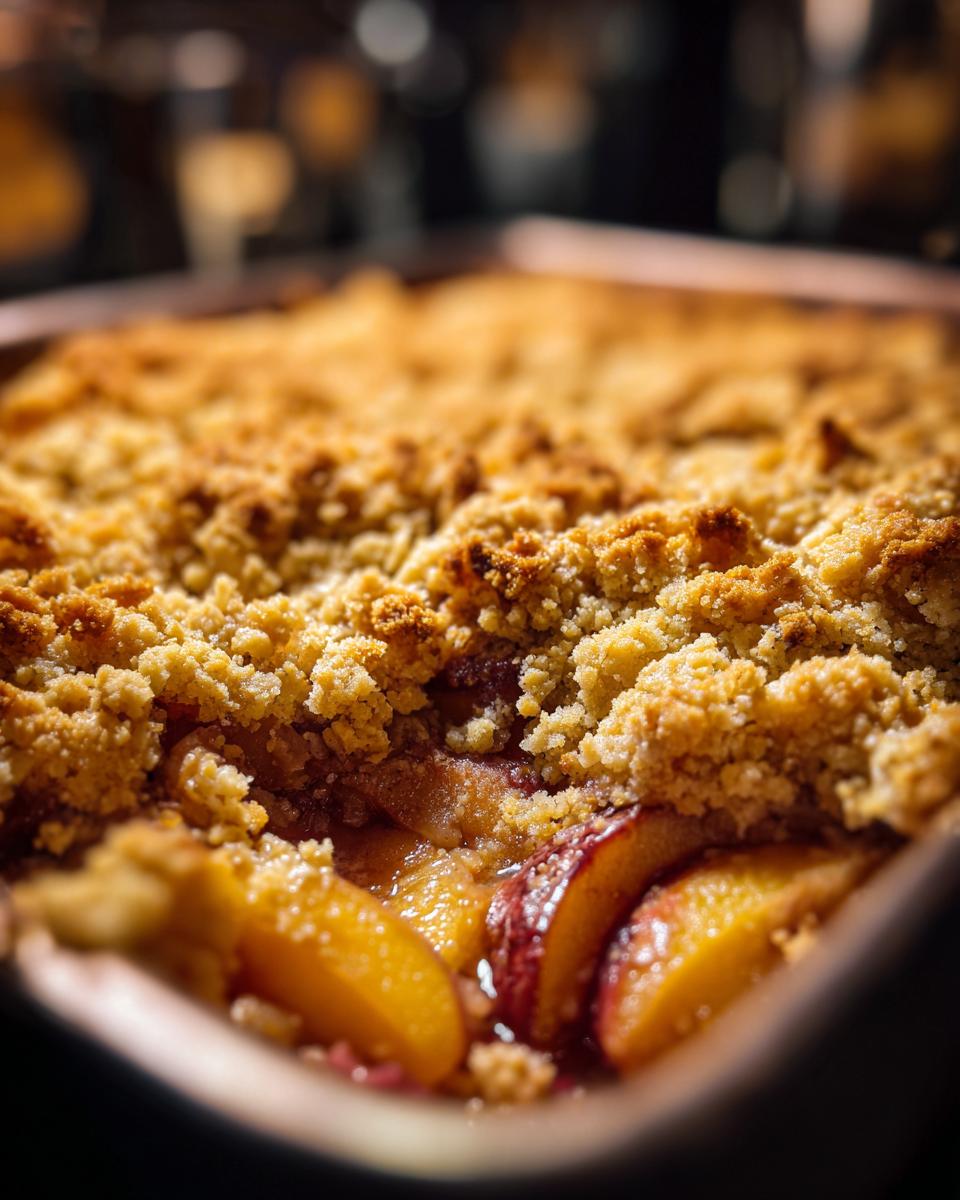 Apfel-Pflaumen-Crumble Rezept - detail 2