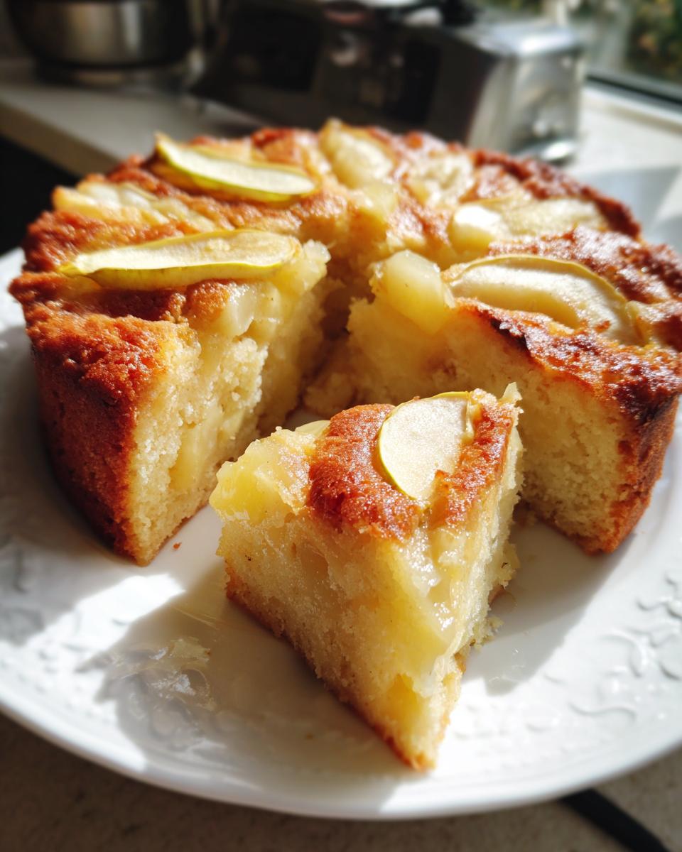 Apfelkuchen mit Vanillepudding - detail 2