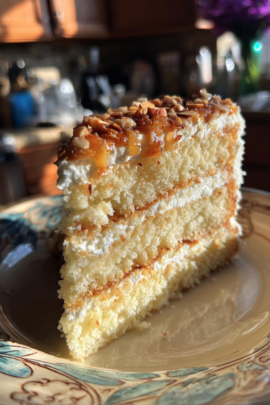 Bienenstich mit Vanillecreme - detail 2