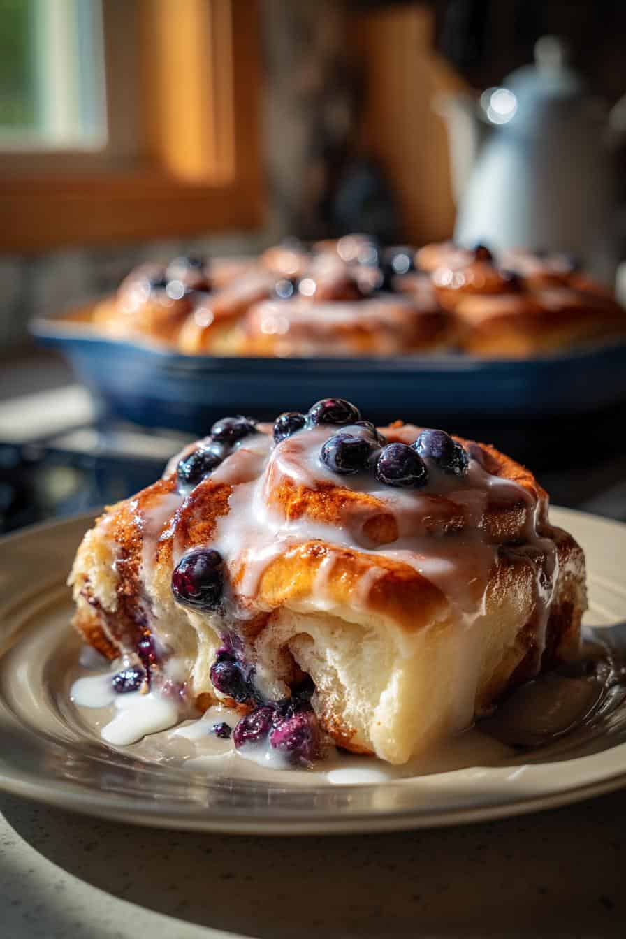 Unglaublich! 4 Blaubeer-Zimtschnecken Rezept überstrahlt