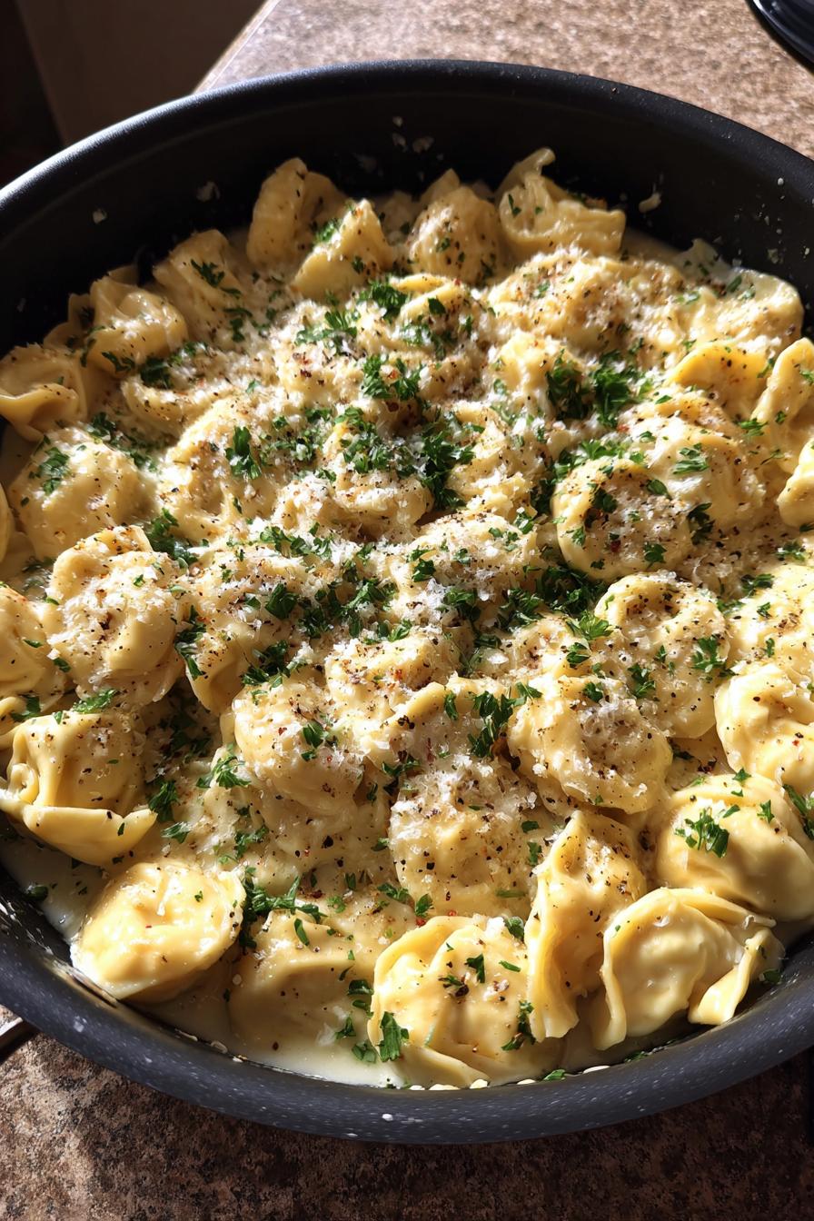 Cremige Tortellini-Pfanne - detail 1
