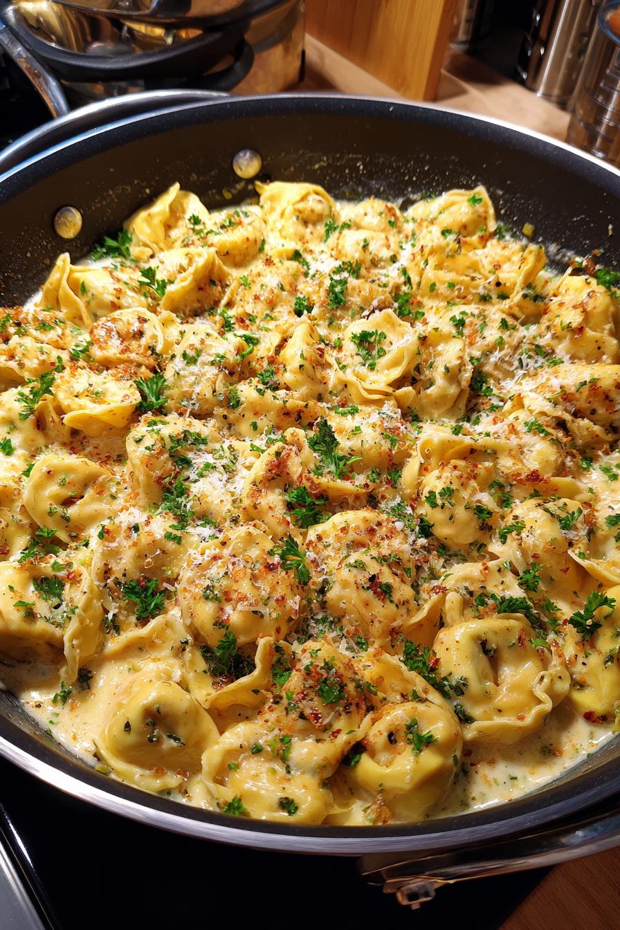 Cremige Tortellini-Pfanne - detail 2