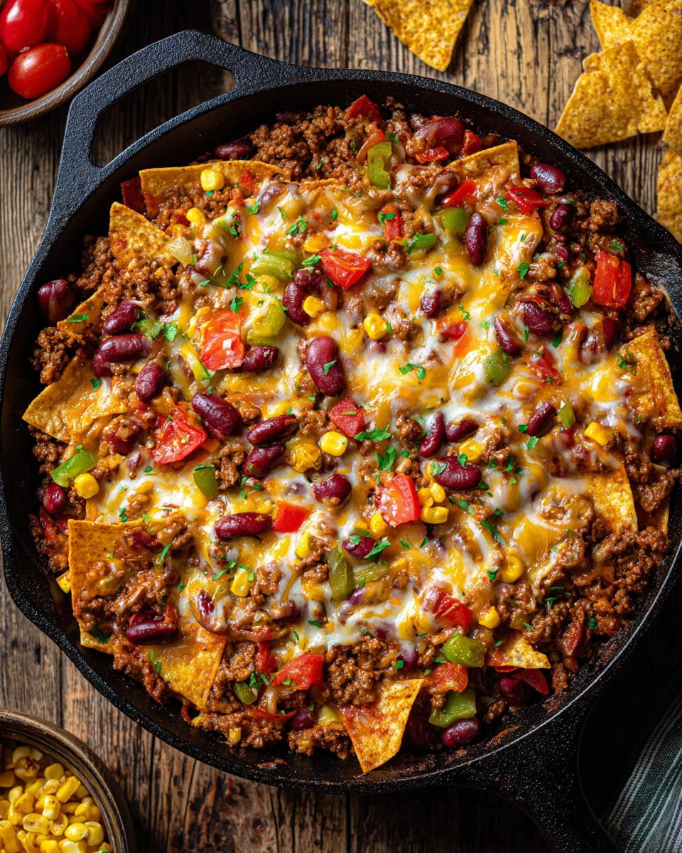 Enchilada-Pfanne aus einer Pfanne - detail 1