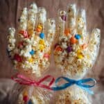 Grusel Hände aus Popcorn – für Halloween