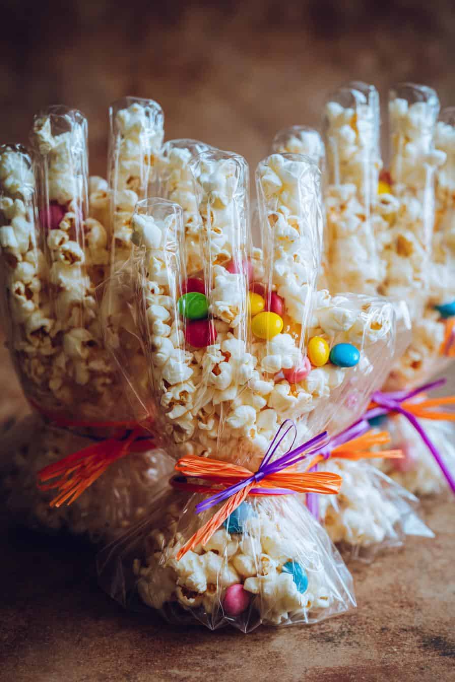 Grusel Hände aus Popcorn – für Halloween - detail 2