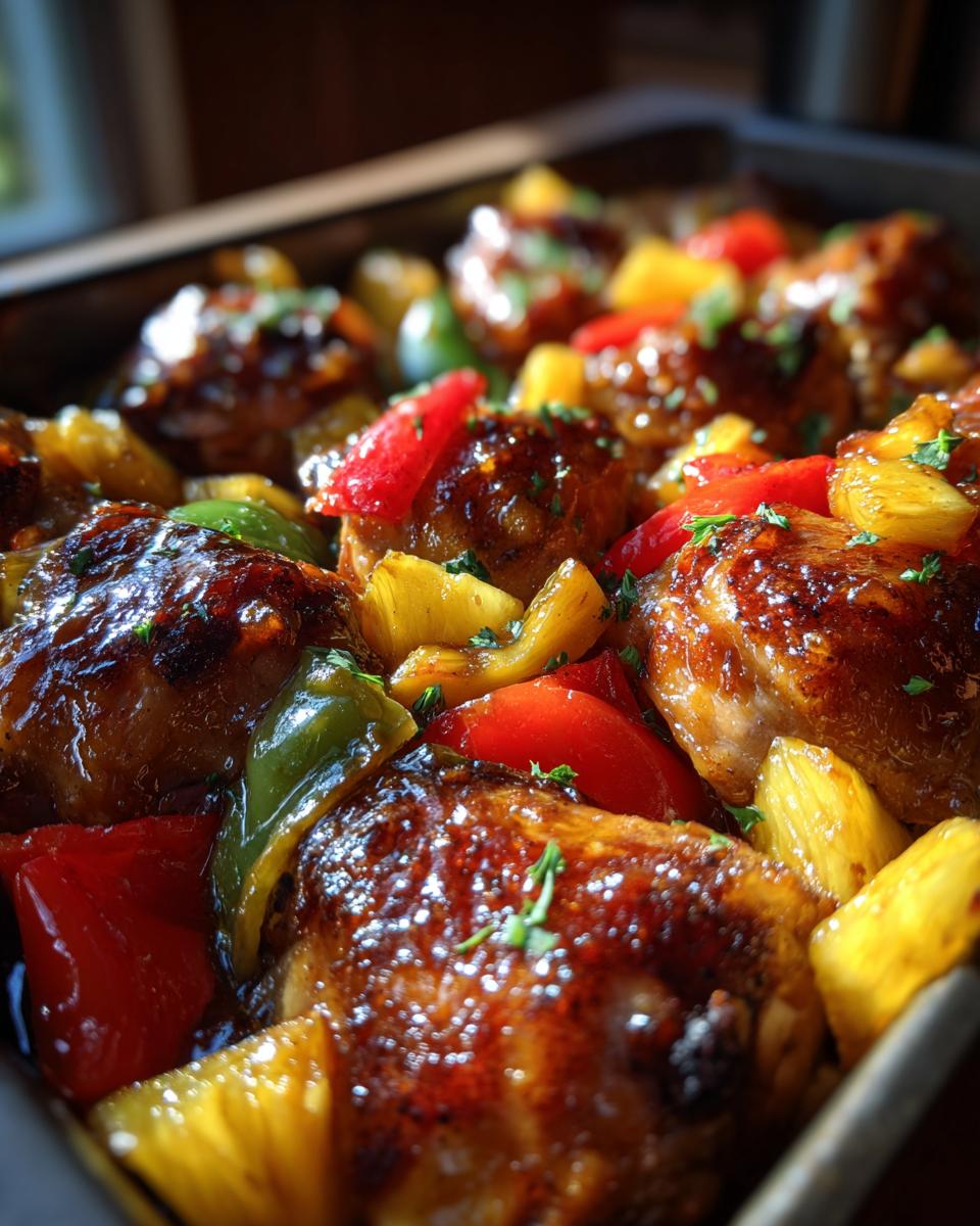 Hawaii-Chicken aus dem Ofen - detail 1