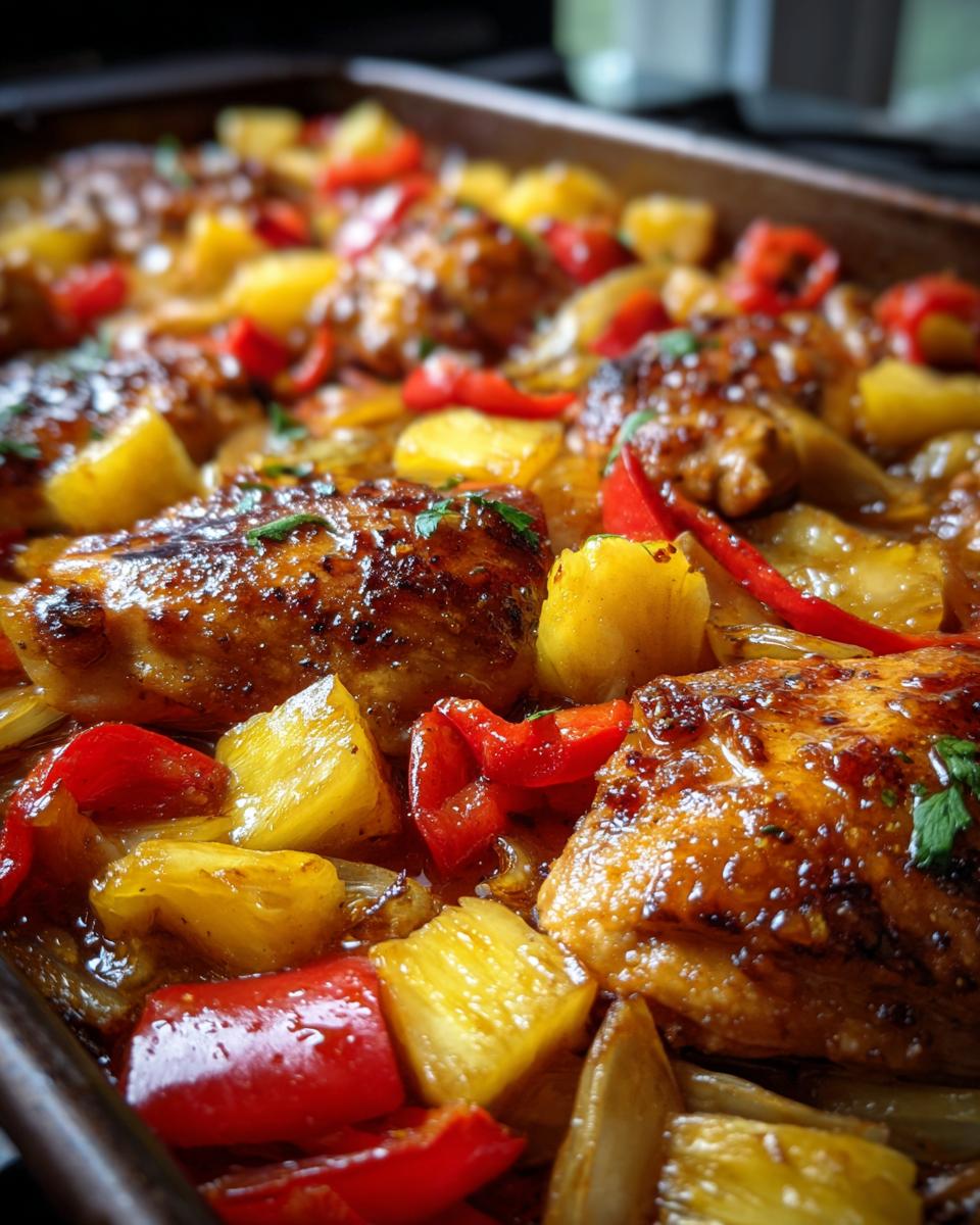 Hawaii-Chicken aus dem Ofen - detail 2