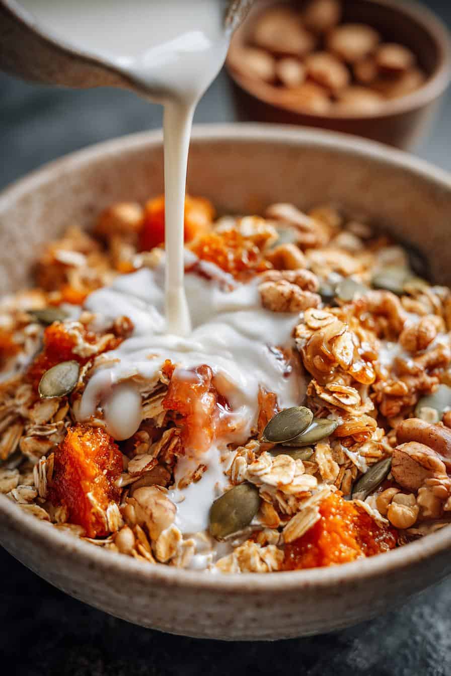 Herbstliches Pumpkin Spice Müsli: 5 Minuten Glück