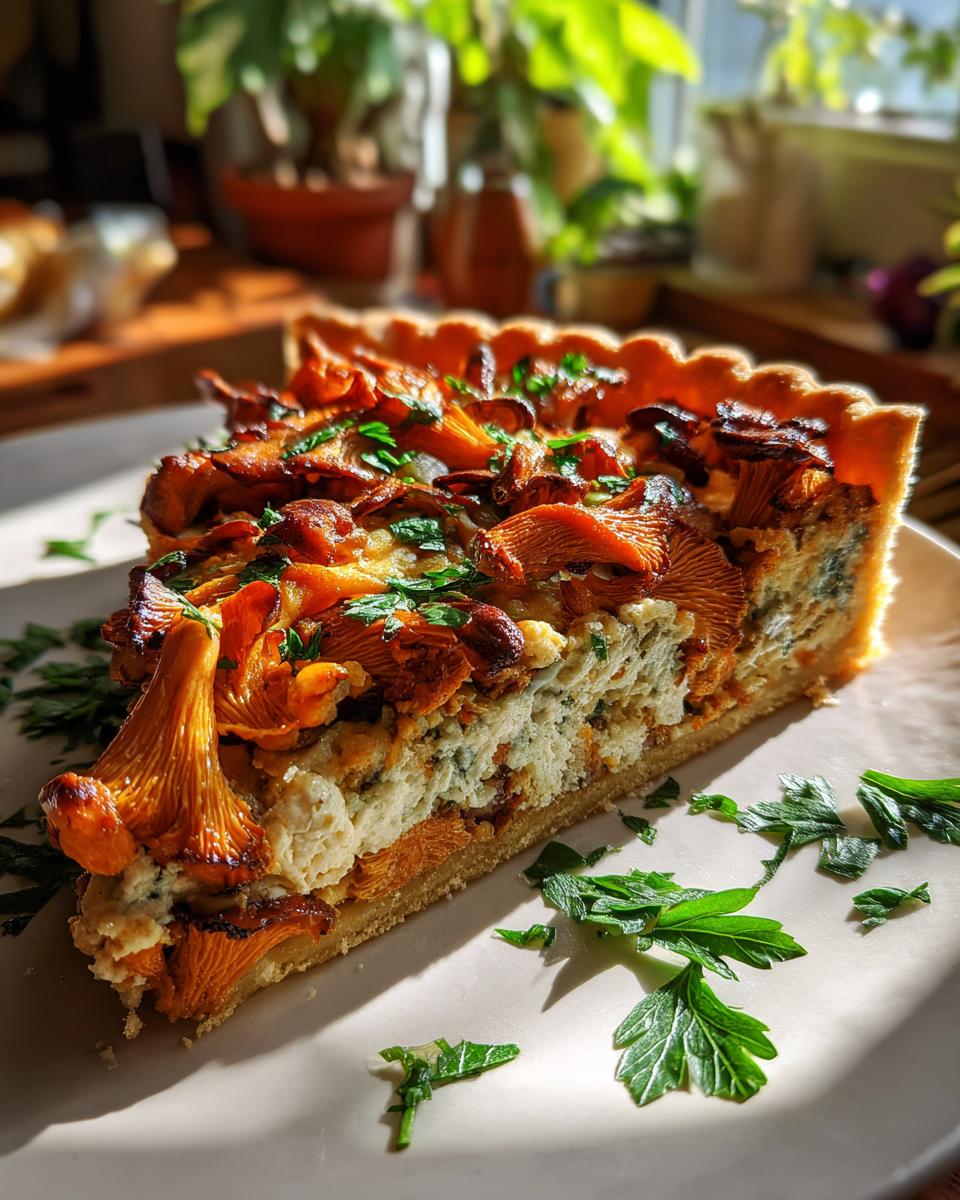 Herzhafte Pfifferling-Tarte - detail 1