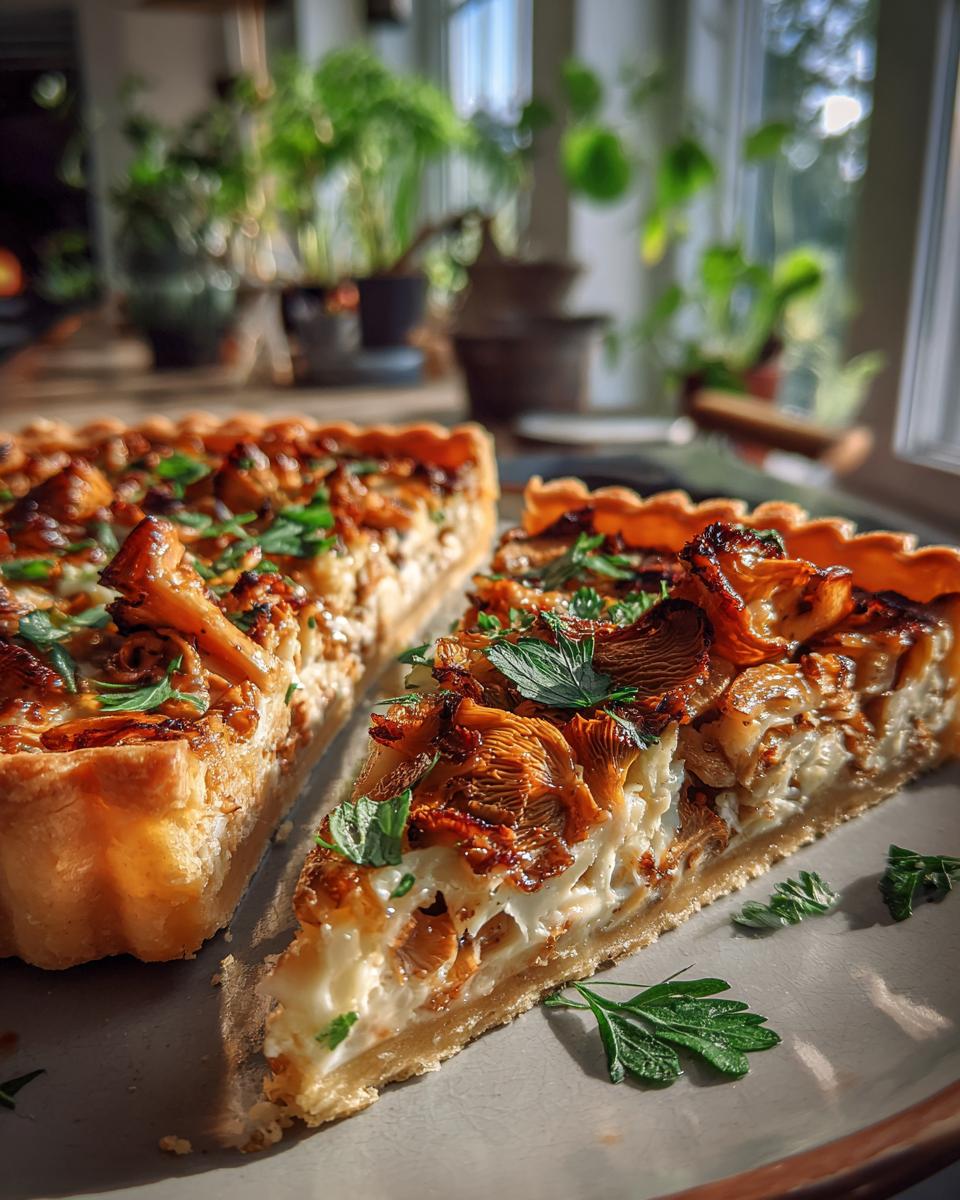 Herzhafte Pfifferling-Tarte - detail 2