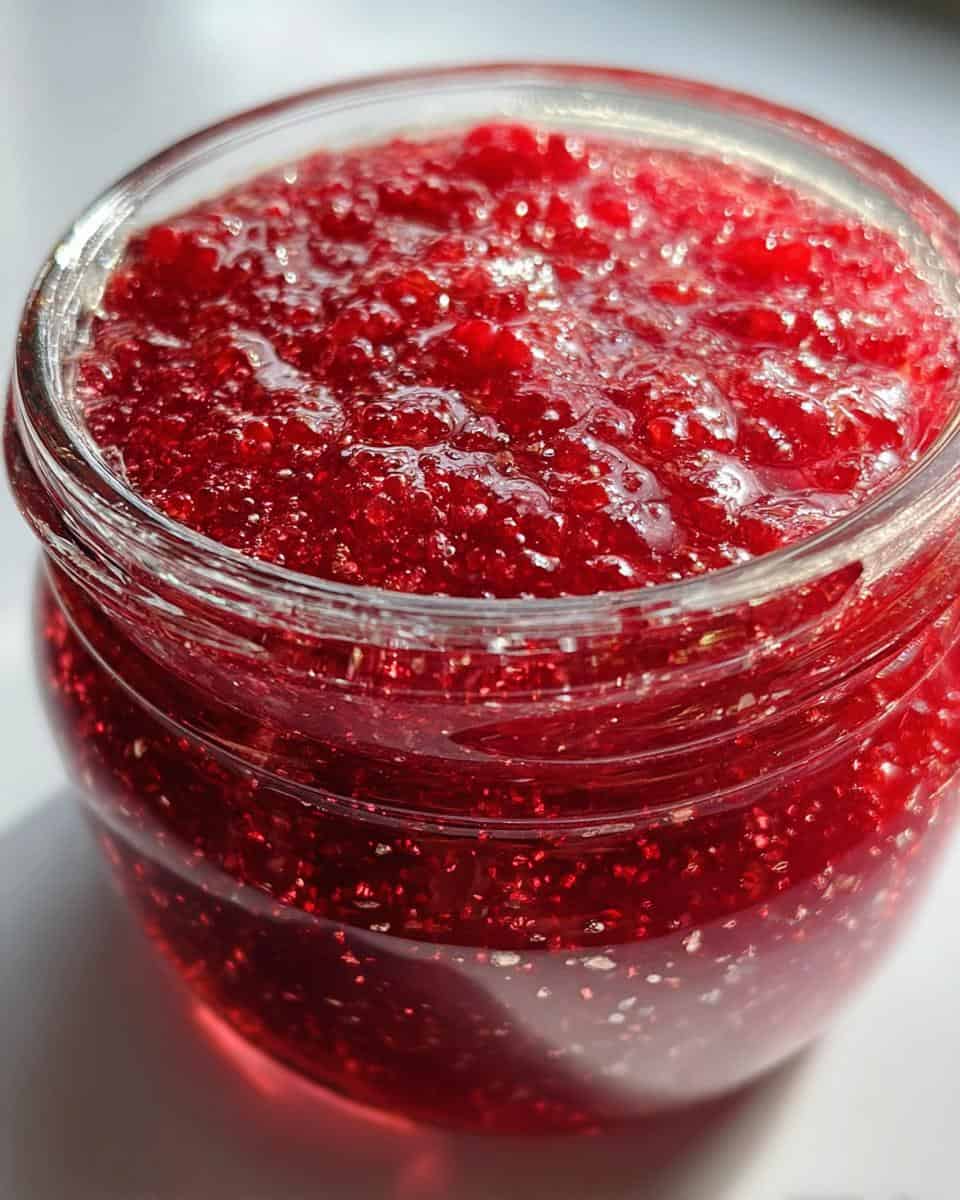 Himbeer-Birnen-Marmelade - detail 1