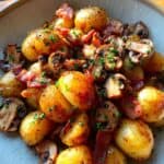 Kartoffel-Pilz-Speck-Pfanne