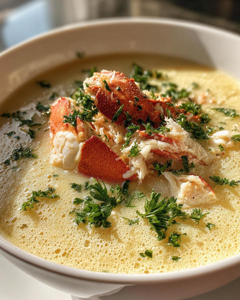 Kartoffelcremesuppe mit Krabben - detail 2