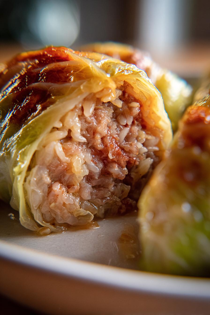 Klassische Kohlrouladen - detail 2