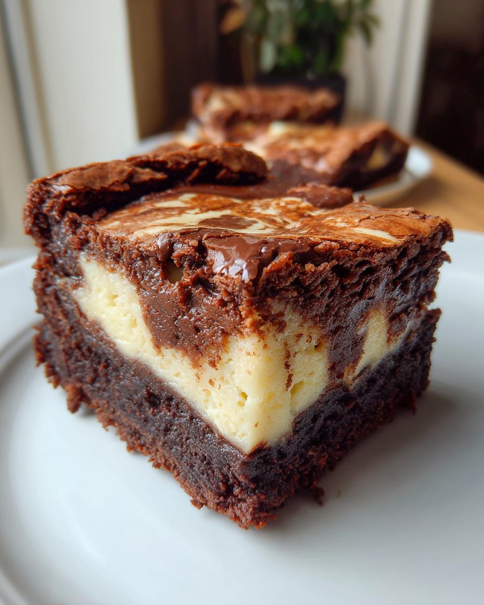 Köstliche Cheesecake Brownies - detail 2