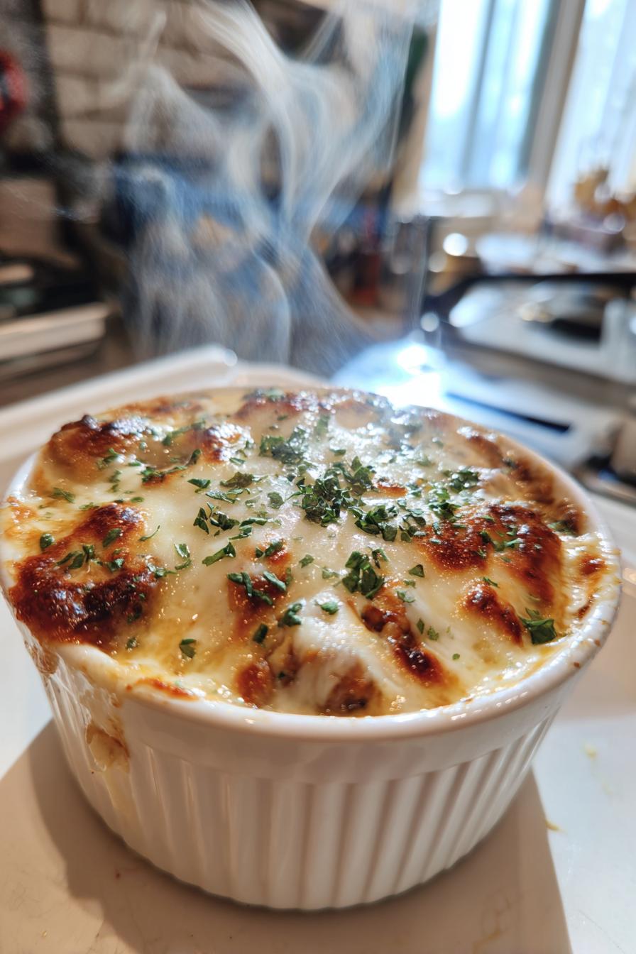 Lauch Hackfleisch Suppe - detail 1