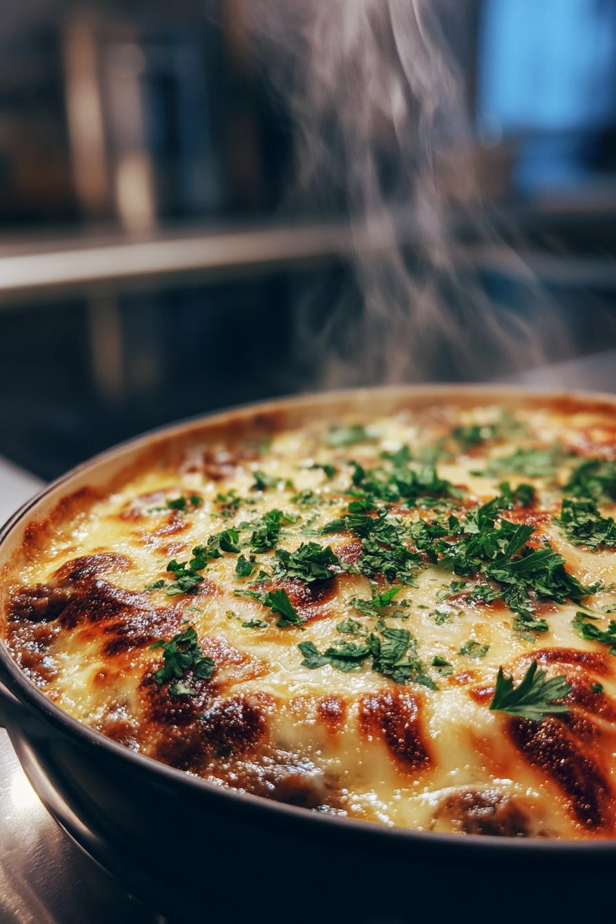 Lauch Hackfleisch Suppe - detail 3