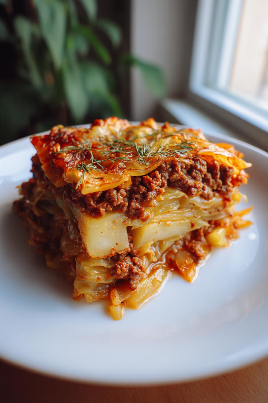 Schmorkohl mit Hackfleisch & Kartoffeln - detail 1