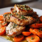 Schweinemedaillons mit Möhren