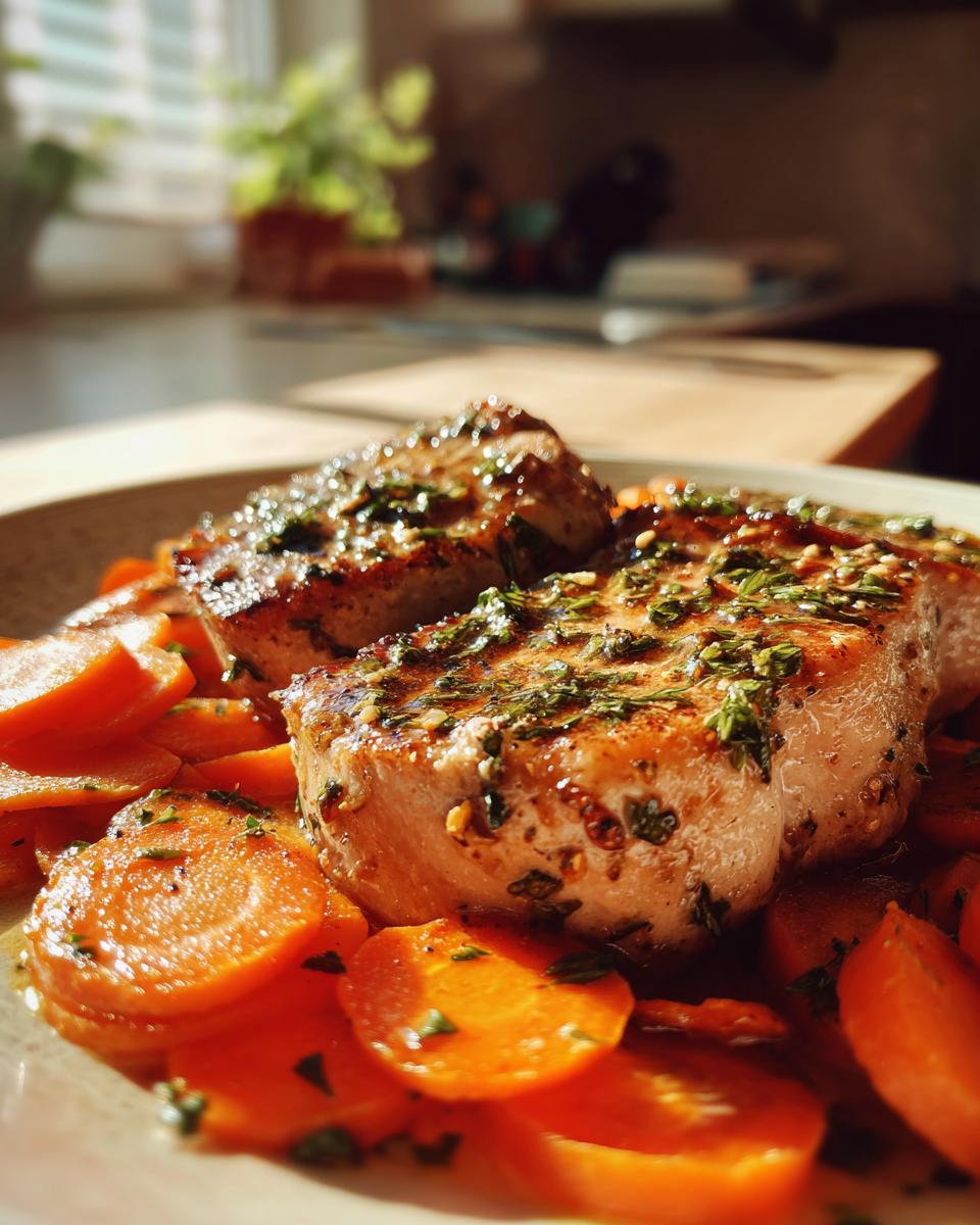 Schweinemedaillons mit Möhren - detail 2