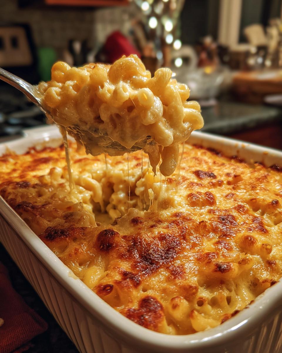 Überbackene Mac and Cheese - detail 1