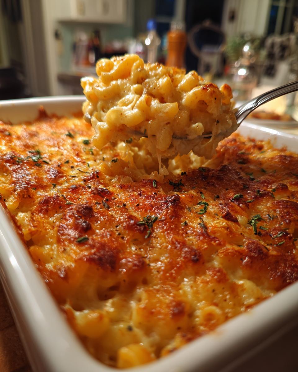 Überbackene Mac and Cheese - detail 3