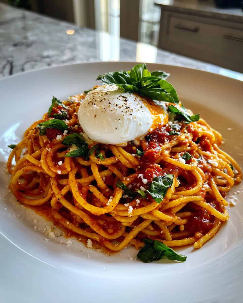 Burrata-Tomaten-Pasta - detail 1