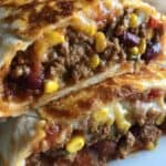 Burrito-Auflauf mit 7 Schichten