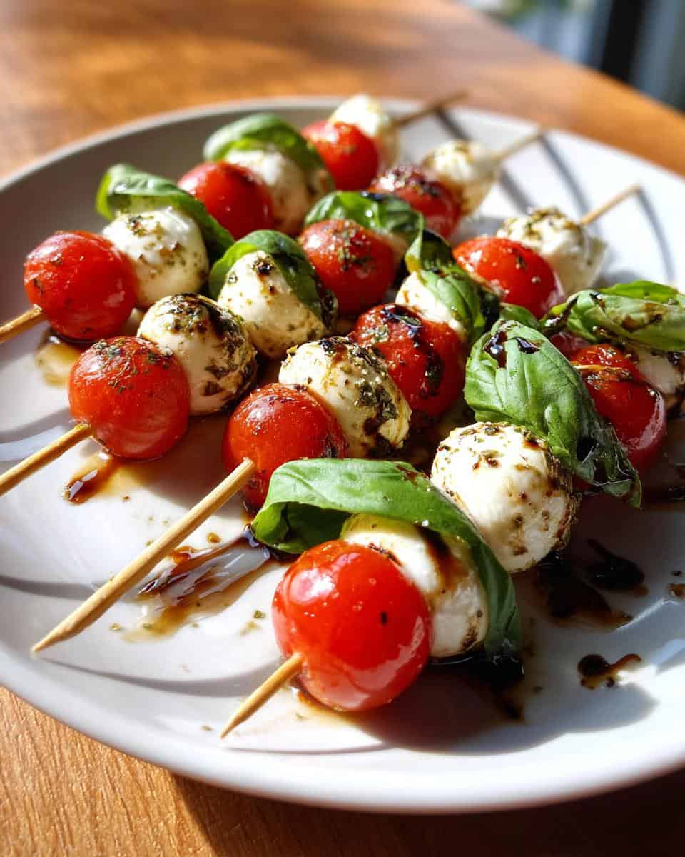 Caprese-Spieße einfach gemacht - detail 2
