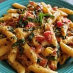 Cremige Tomaten-Basilikum-Pasta