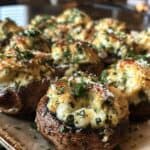 Gefüllte Pilze grillen