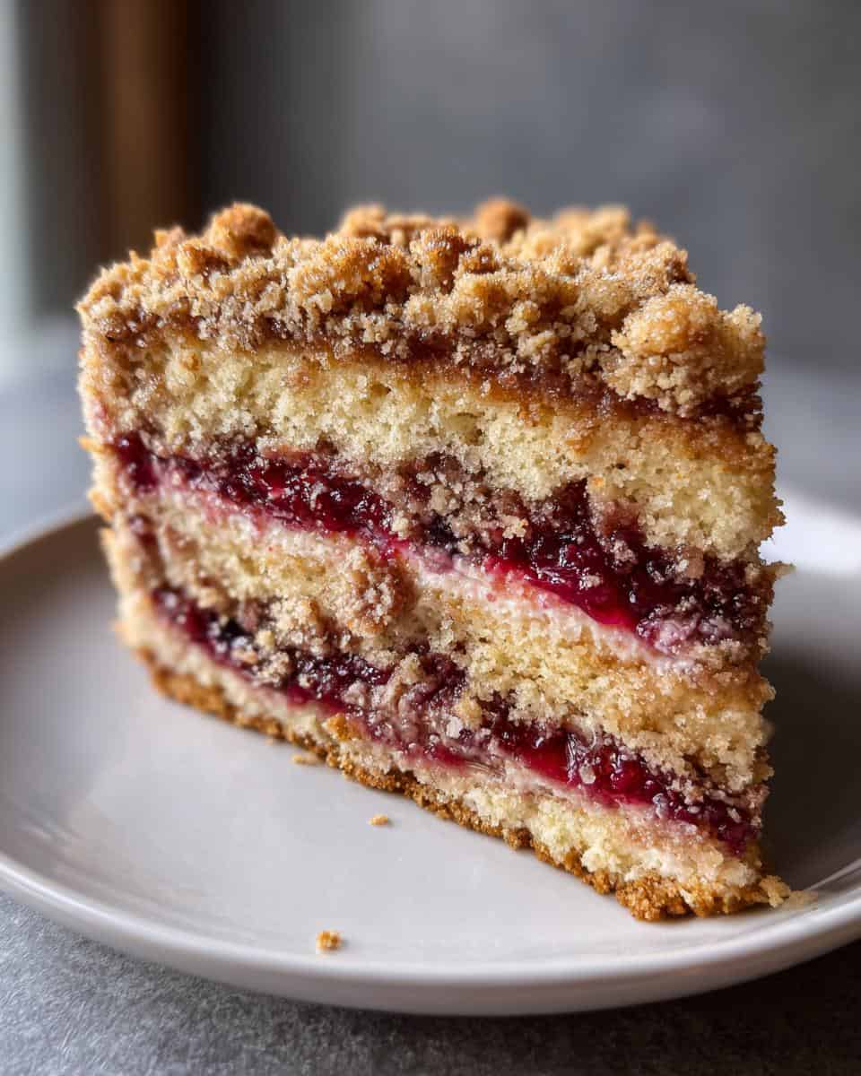 Klassischer Zwetschgenkuchen Streusel Genuss - detail 2