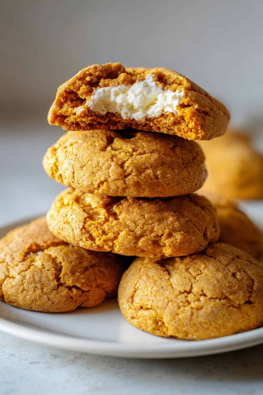 Verdammt leckere Kürbis Käsekuchen Plätzchen in 10 Min