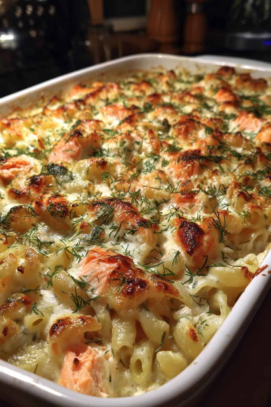 Unglaublich Lecker: Lachs-Pasta aus dem Ofen in 20 Min