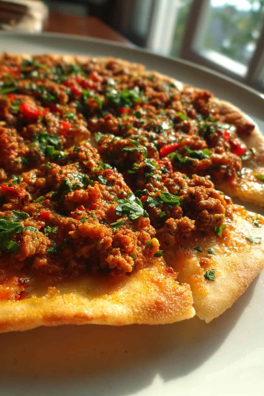 Unglaublich lecker: Lahmacun Rezept in 60 Minuten